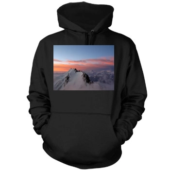 Mountains Mens Pullover Hoodie Sweatshirt