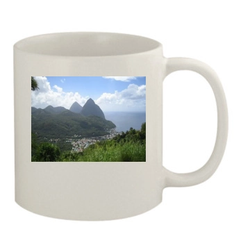 Mountains 11oz White Mug