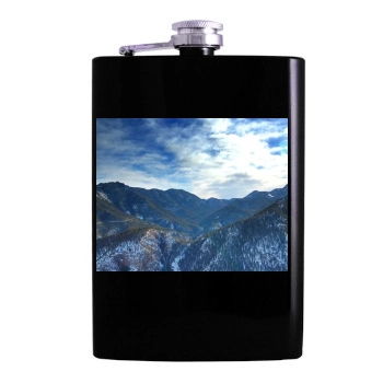 Mountains Hip Flask