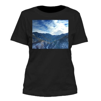 Mountains Women's Cut T-Shirt