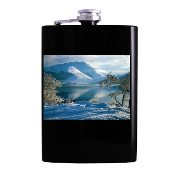 Mountains Hip Flask