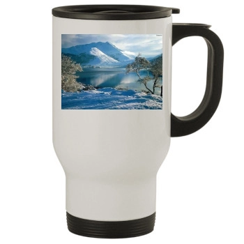 Mountains Stainless Steel Travel Mug