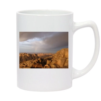 Mountains 14oz White Statesman Mug