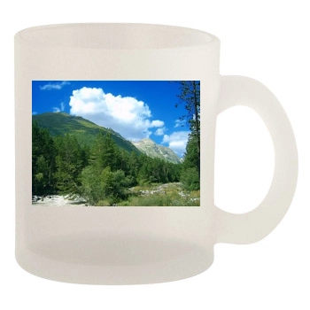 Mountains 10oz Frosted Mug