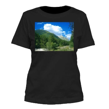 Mountains Women's Cut T-Shirt