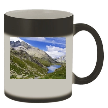 Mountains Color Changing Mug