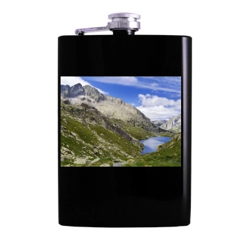 Mountains Hip Flask