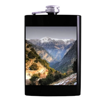 Mountains Hip Flask