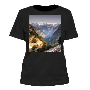 Mountains Women's Cut T-Shirt