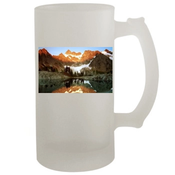 Mountains 16oz Frosted Beer Stein