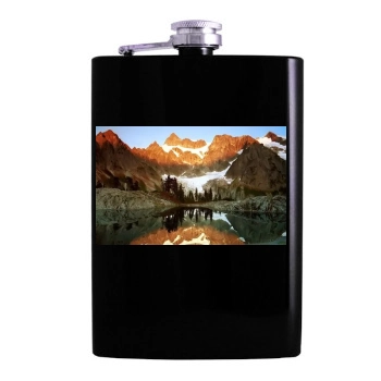 Mountains Hip Flask