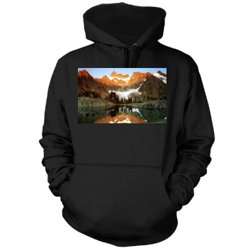 Mountains Mens Pullover Hoodie Sweatshirt