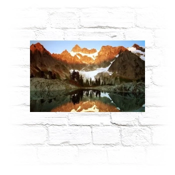 Mountains Metal Wall Art