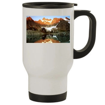 Mountains Stainless Steel Travel Mug