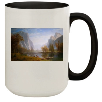 Mountains 15oz Colored Inner & Handle Mug