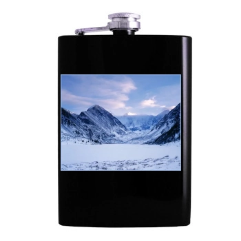 Mountains Hip Flask