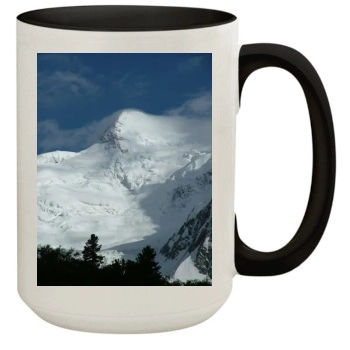 Mountains 15oz Colored Inner & Handle Mug