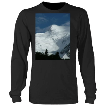 Mountains Men's Heavy Long Sleeve TShirt