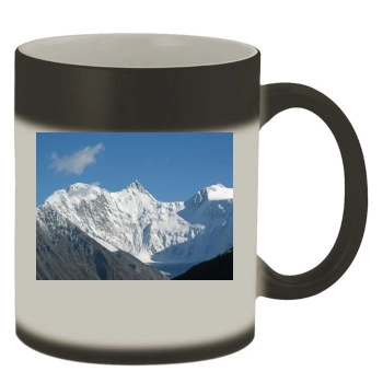 Mountains Color Changing Mug