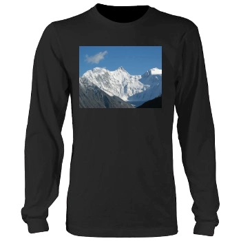 Mountains Men's Heavy Long Sleeve TShirt