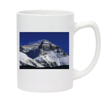 Mountains 14oz White Statesman Mug