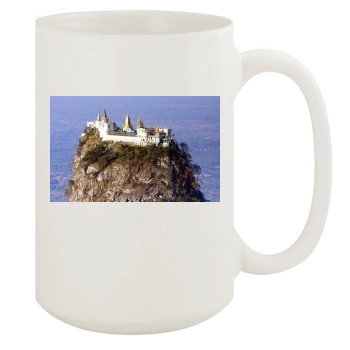 Mountains 15oz White Mug