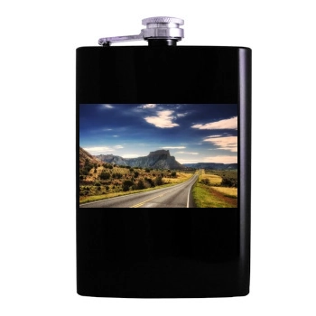 Mountains Hip Flask