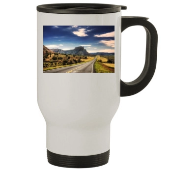 Mountains Stainless Steel Travel Mug