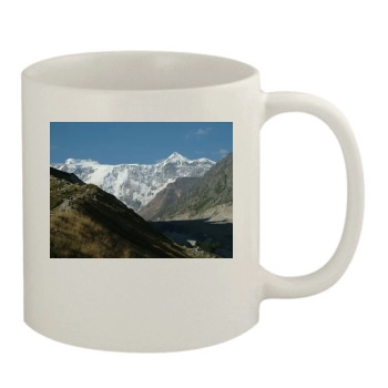 Mountains 11oz White Mug