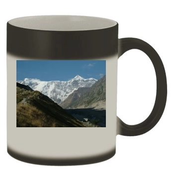 Mountains Color Changing Mug