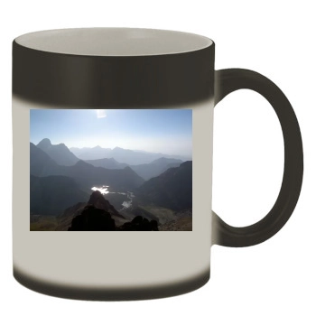 Mountains Color Changing Mug