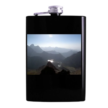 Mountains Hip Flask