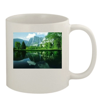 Mountains 11oz White Mug