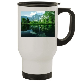 Mountains Stainless Steel Travel Mug