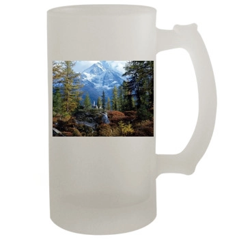 Mountains 16oz Frosted Beer Stein