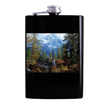 Mountains Hip Flask