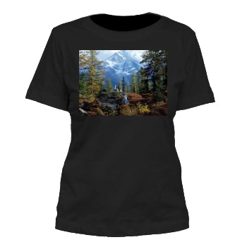 Mountains Women's Cut T-Shirt