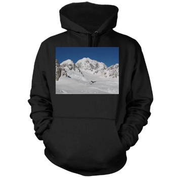 Mountains Mens Pullover Hoodie Sweatshirt