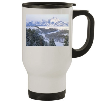 Mountains Stainless Steel Travel Mug