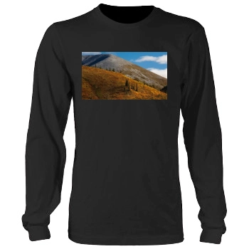 Mountains Men's Heavy Long Sleeve TShirt