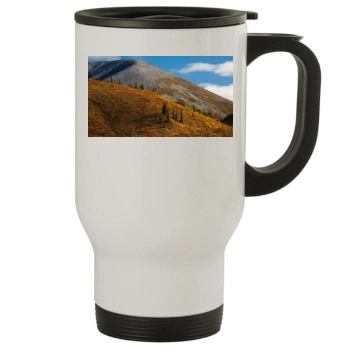 Mountains Stainless Steel Travel Mug