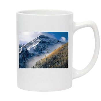 Mountains 14oz White Statesman Mug