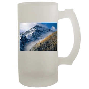 Mountains 16oz Frosted Beer Stein