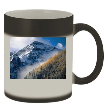 Mountains Color Changing Mug