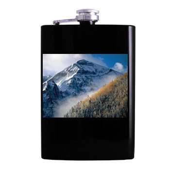 Mountains Hip Flask