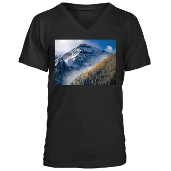 Mountains Men's V-Neck T-Shirt