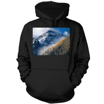 Mountains Mens Pullover Hoodie Sweatshirt