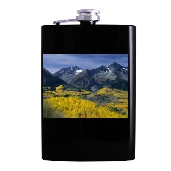 Mountains Hip Flask