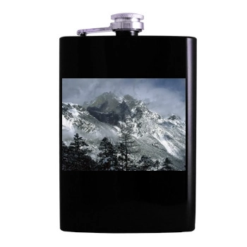 Mountains Hip Flask