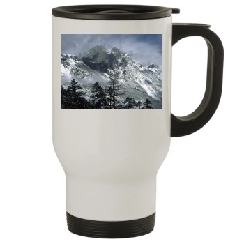 Mountains Stainless Steel Travel Mug